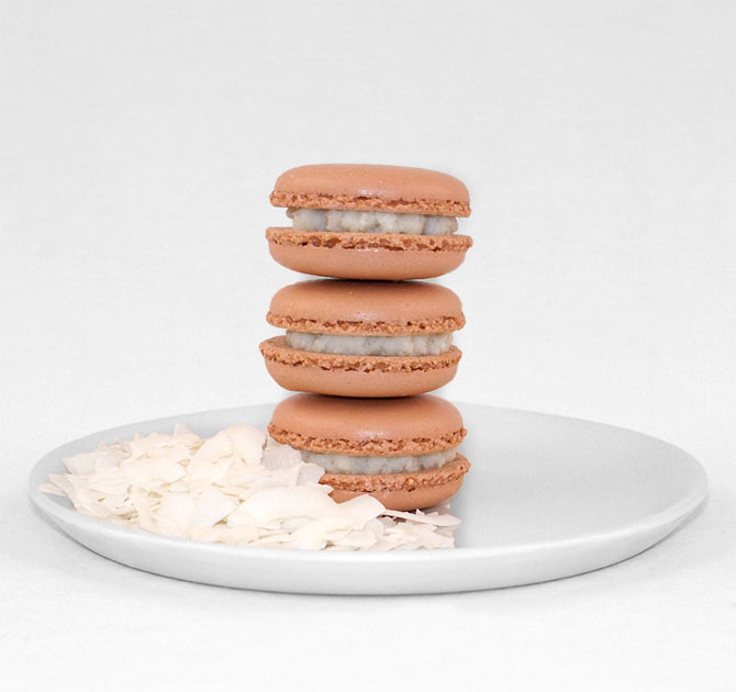 Coconut Macarons