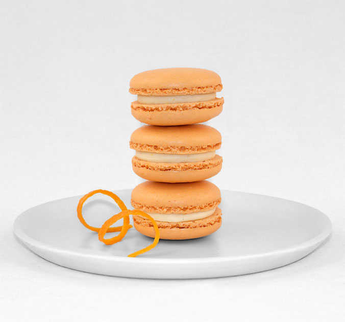 Orange Macarons